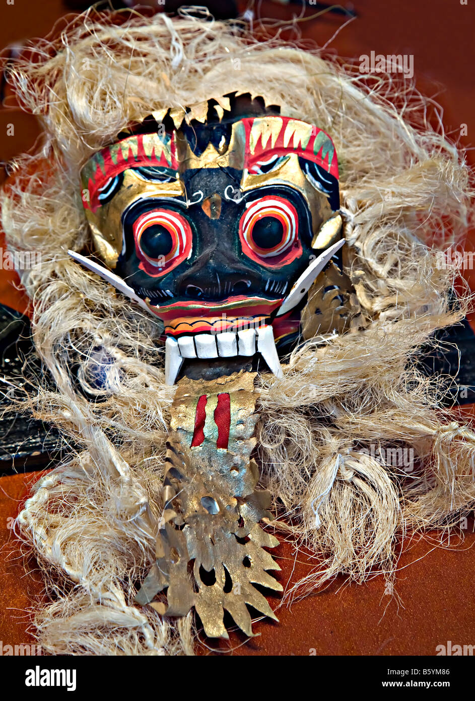 Frightening mask Stock Photo