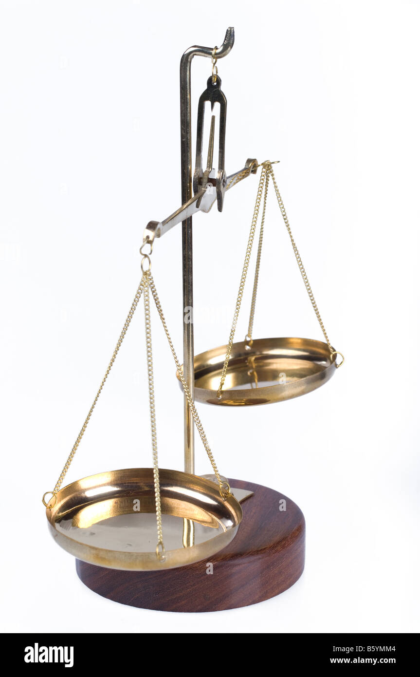 great image of gold justice balance scales Stock Photo Alamy