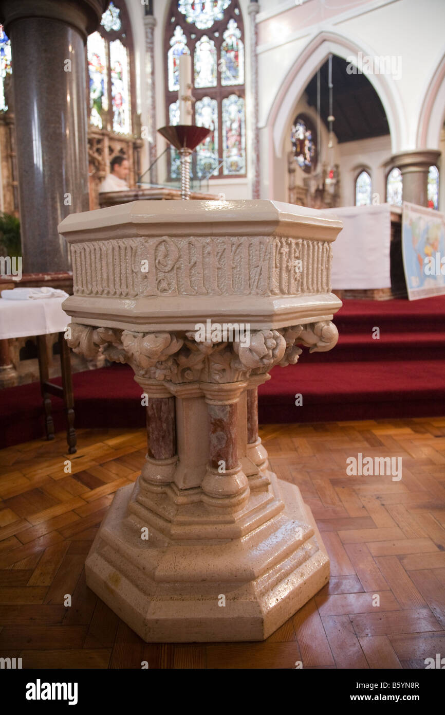 Church Holy Water Font
