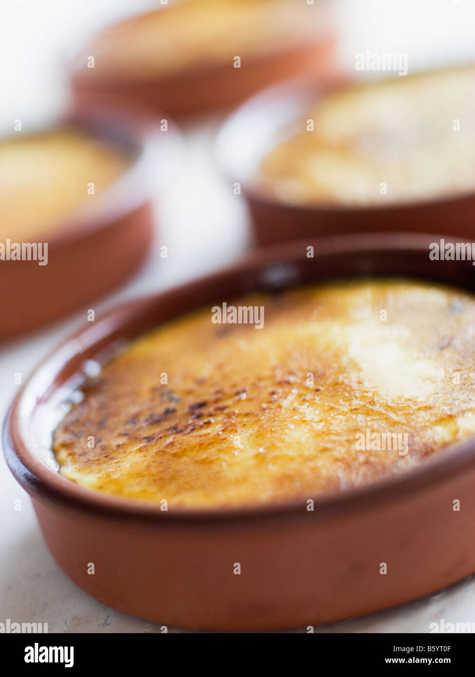 Creme Catalan Stock Photo