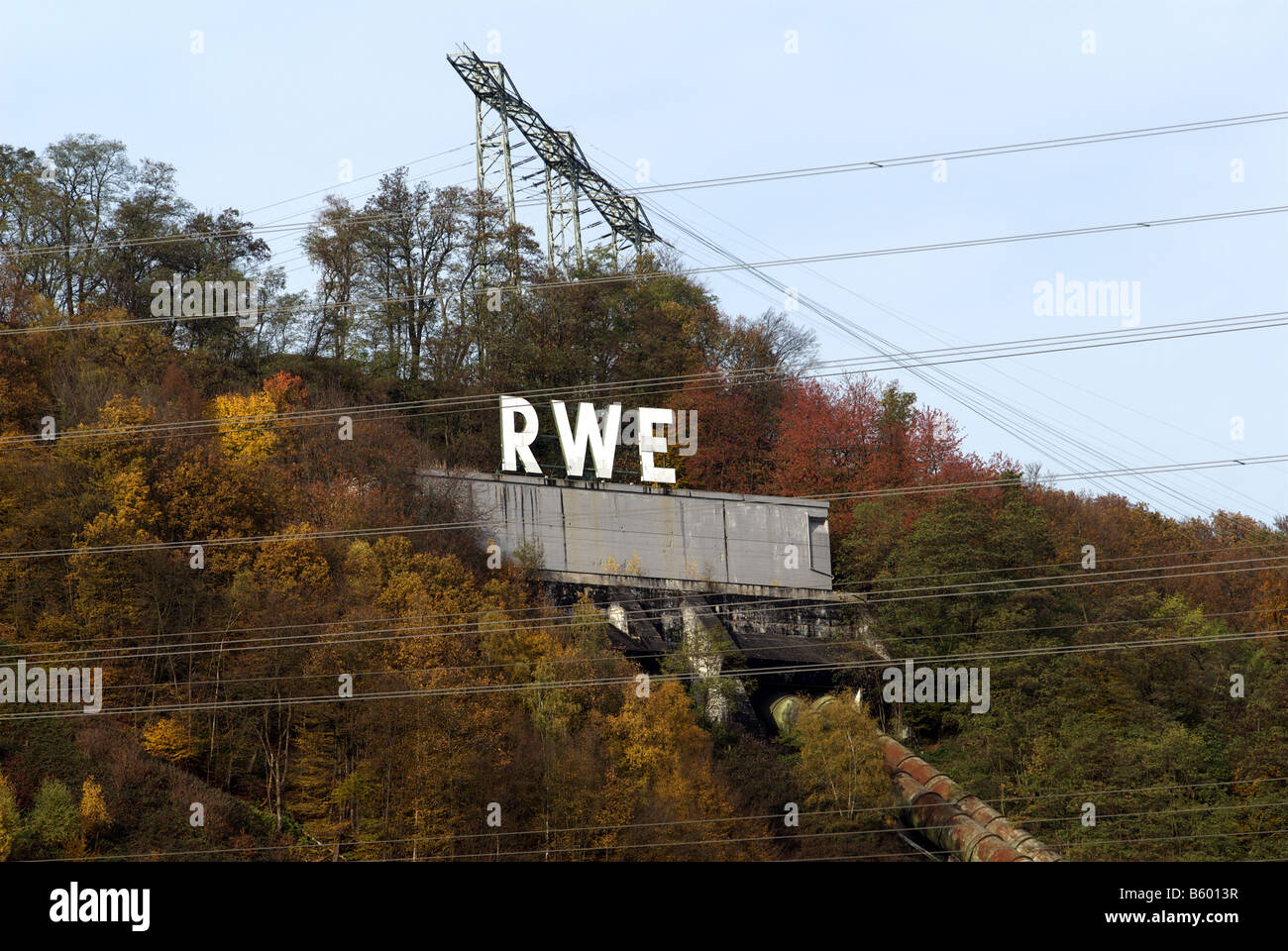 RWE power station, Germany. Stock Photo