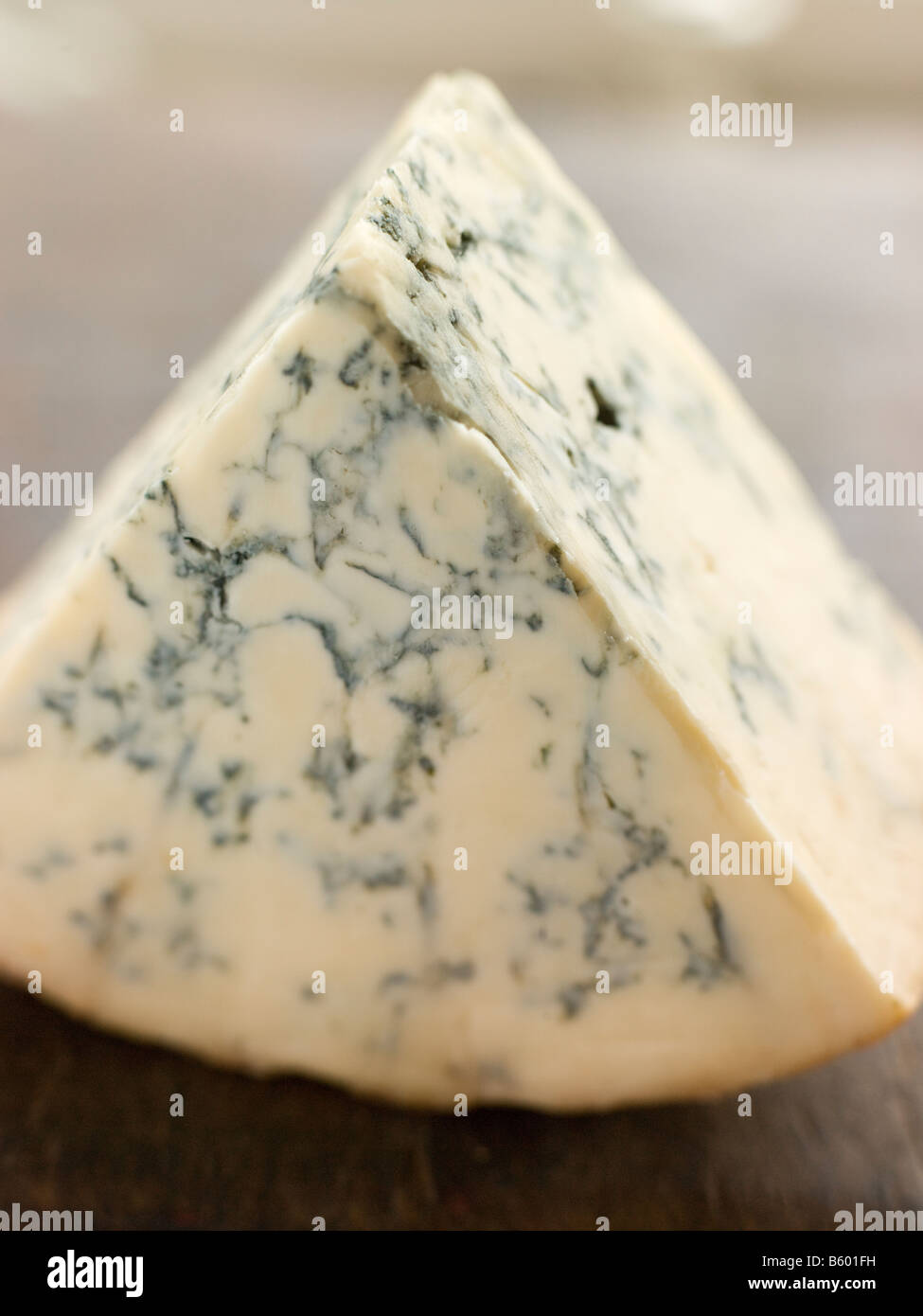 Wedge of English Stilton Cheese Stock Photo Alamy