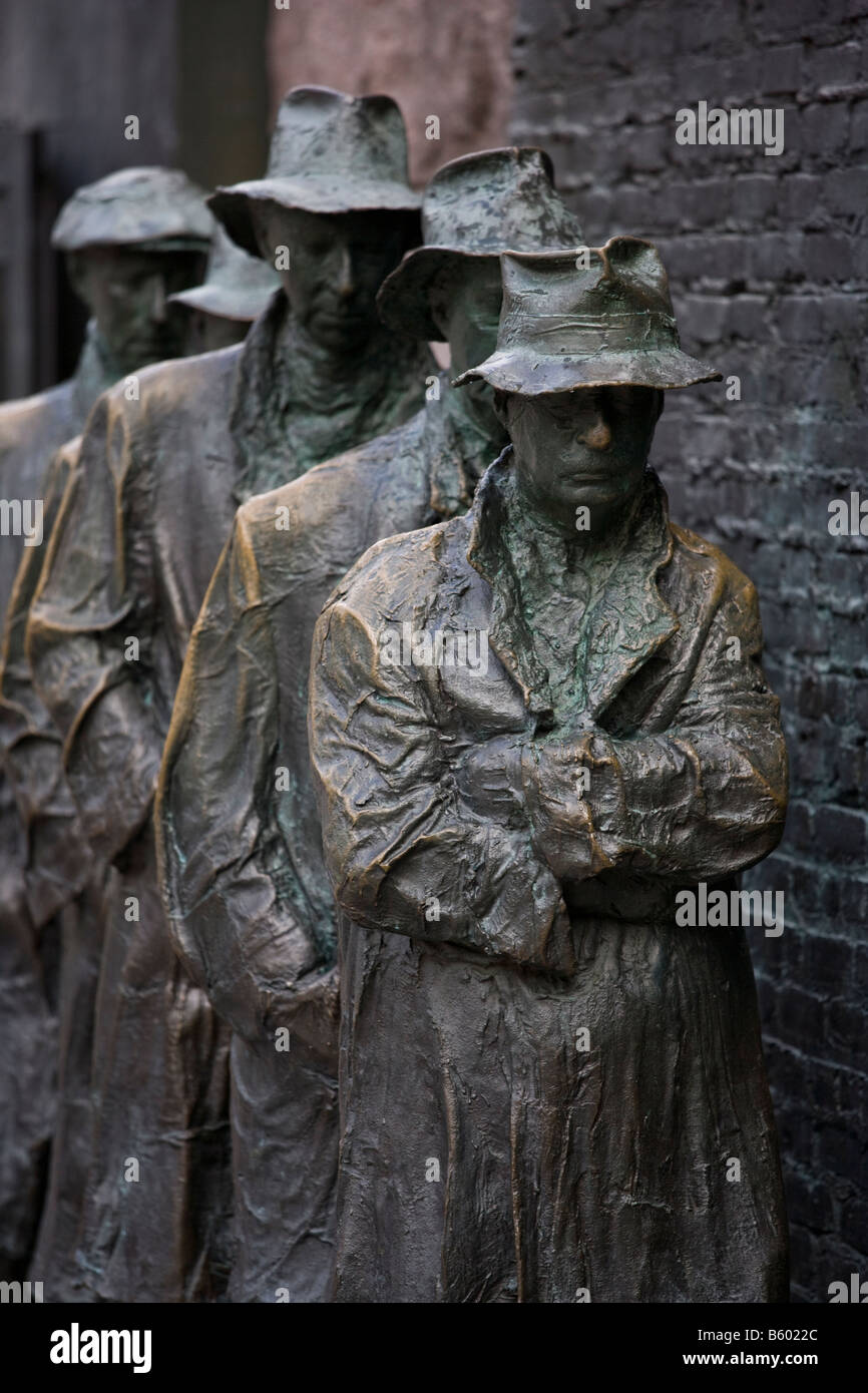 Bread Line, by Segal, in the Franklin Delano Roosevelt Memorial