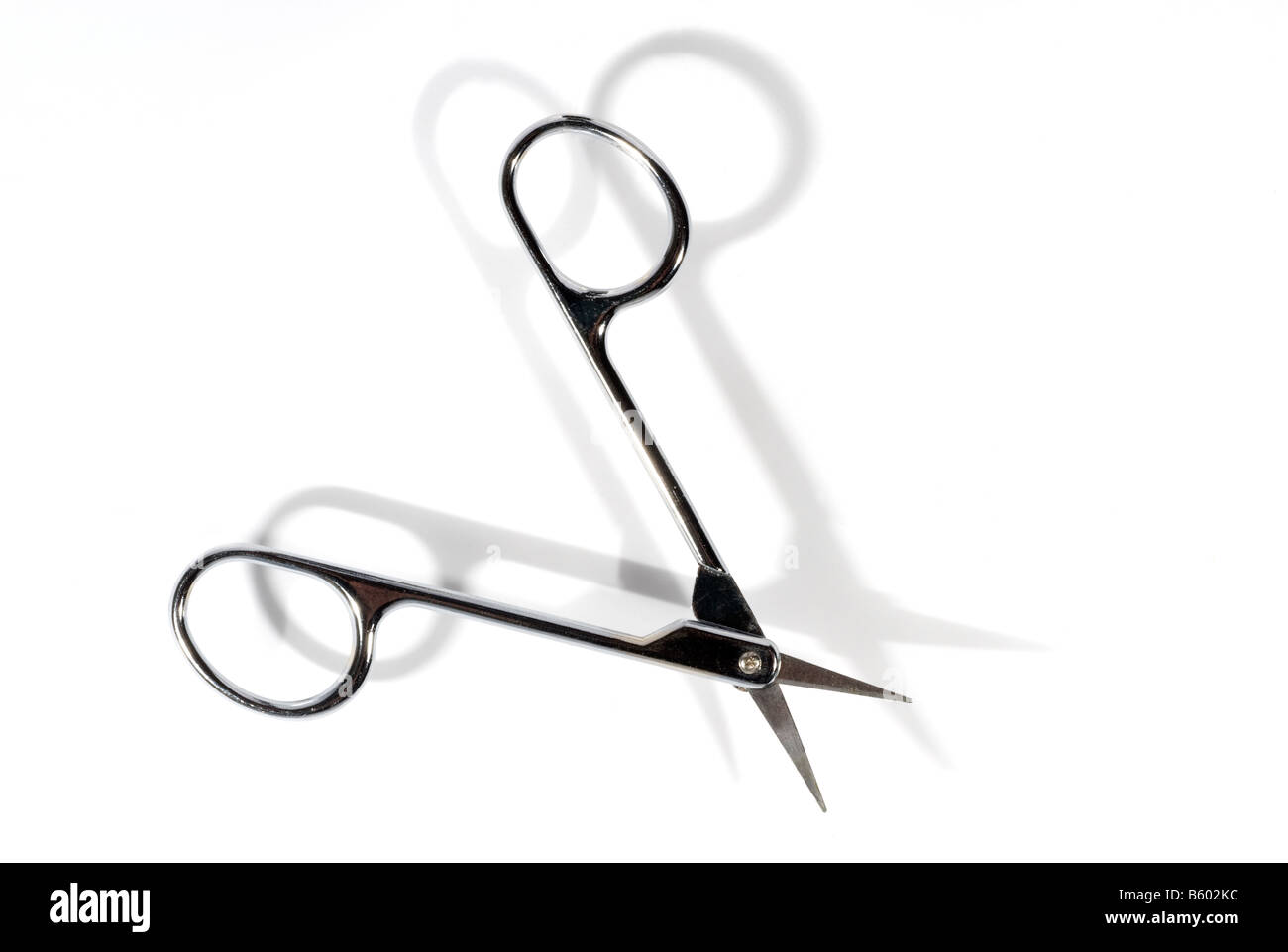 Manicure scissors Stock Photo