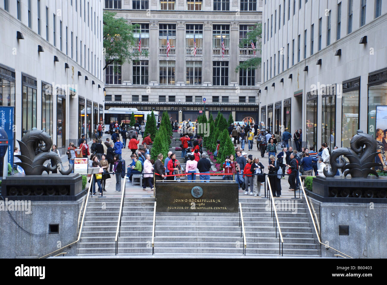 Rockefeller Centre New York Stock Photo