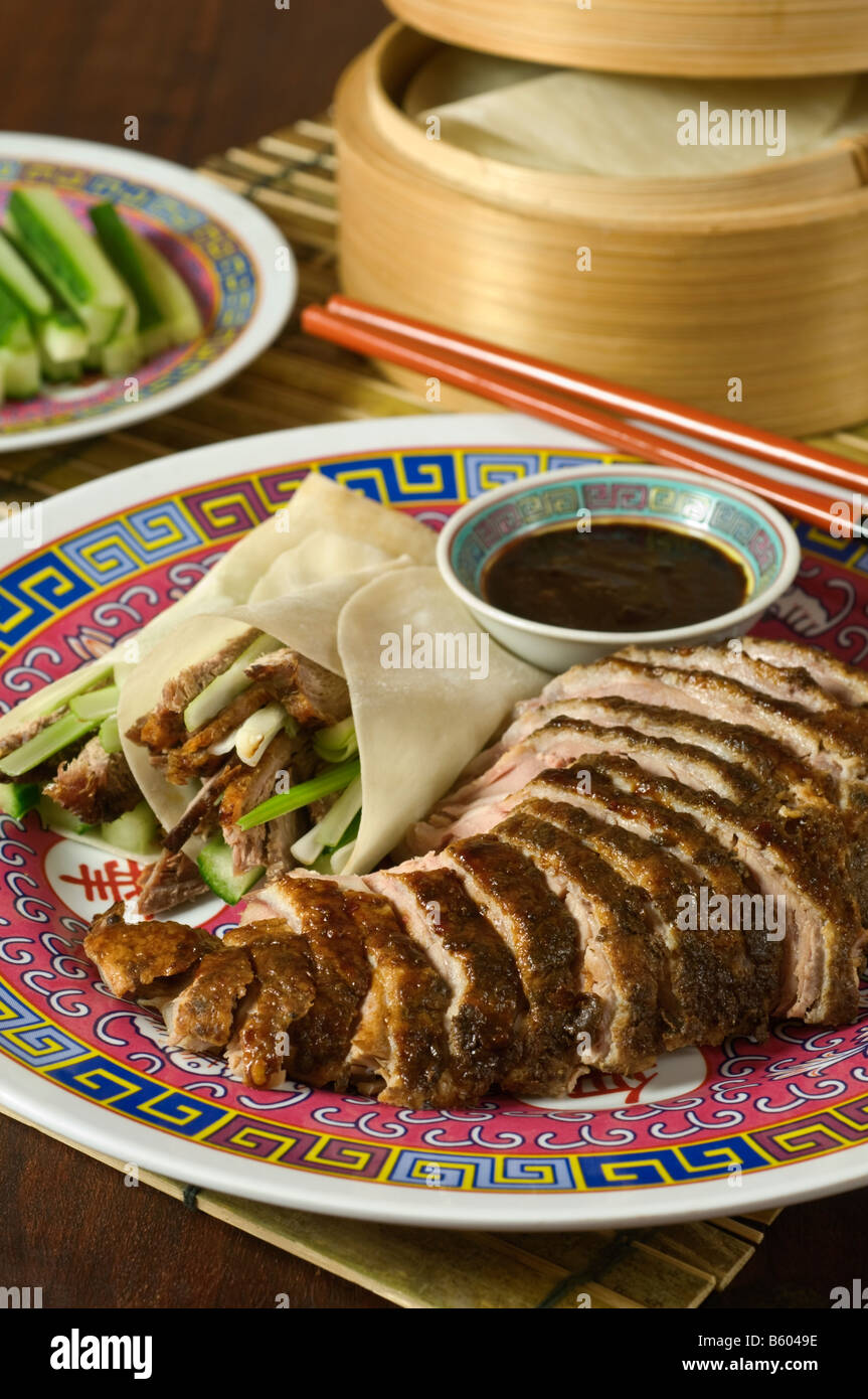 Crispy aromatic duck Chinese Food Stock Photo - Alamy