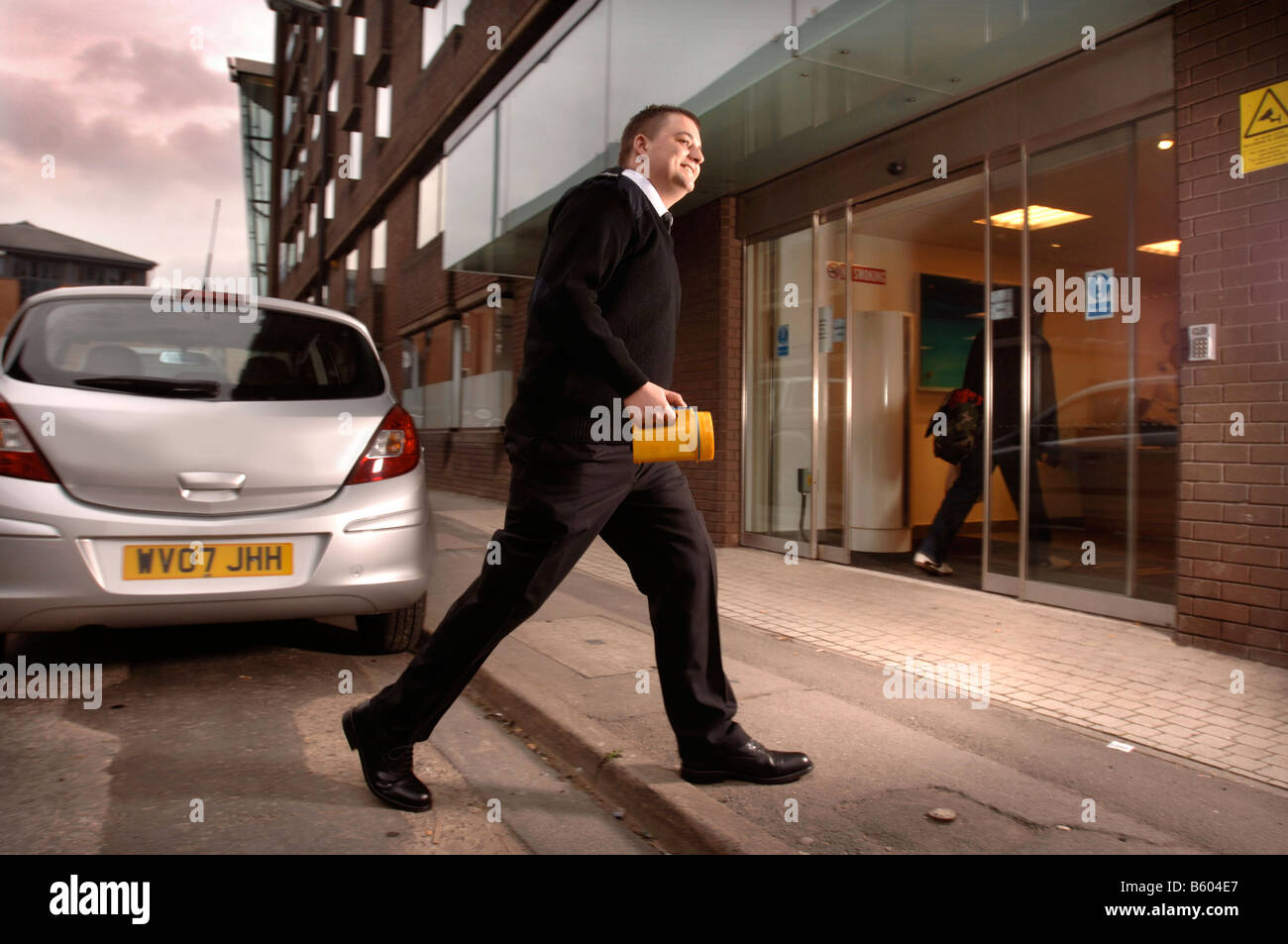 Security checking office entry hi-res stock photography and images - Alamy
