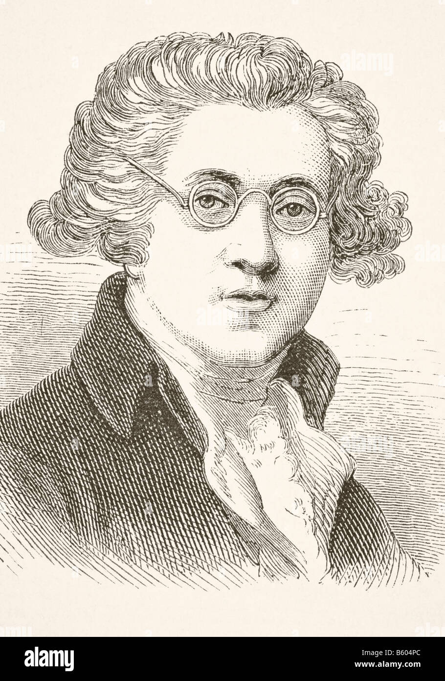 Sir Joshua Reynolds, 1723 -1792. English portrait painter Stock Photo ...