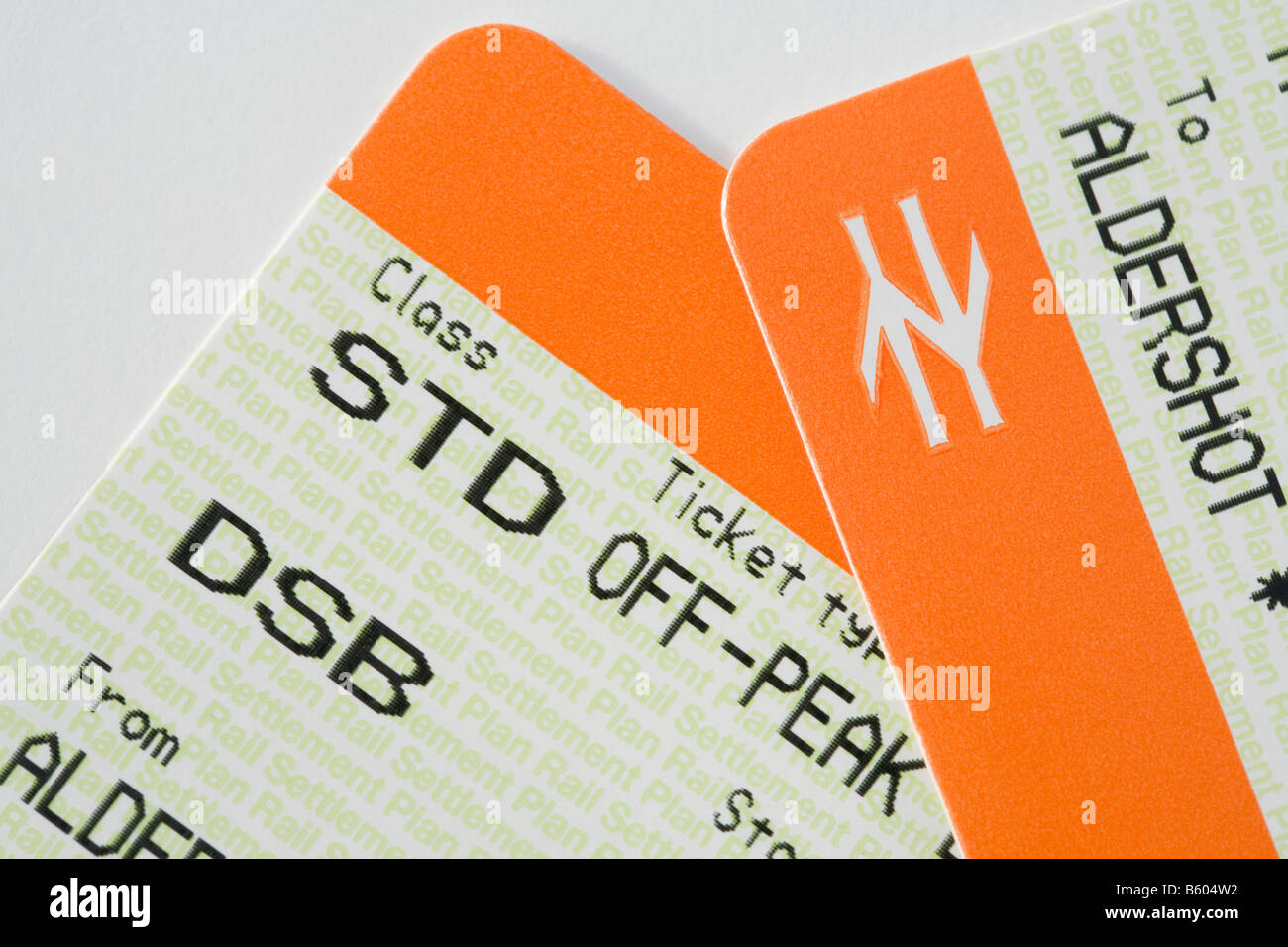 Off peak day return train ticket hi-res stock photography and images - Alamy
