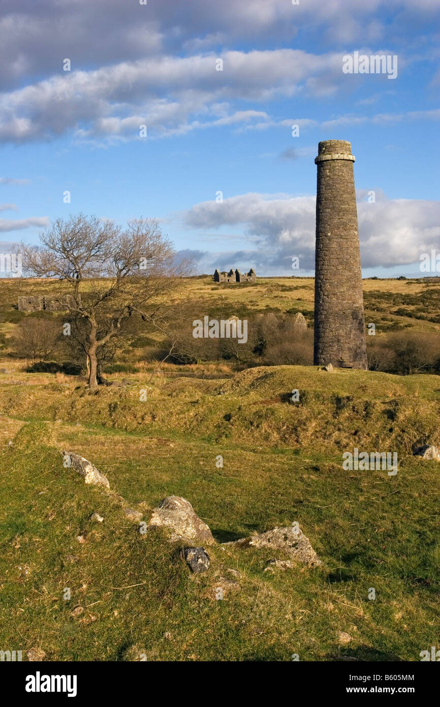 Powder Mills, Dartmoor Stock Photo Alamy