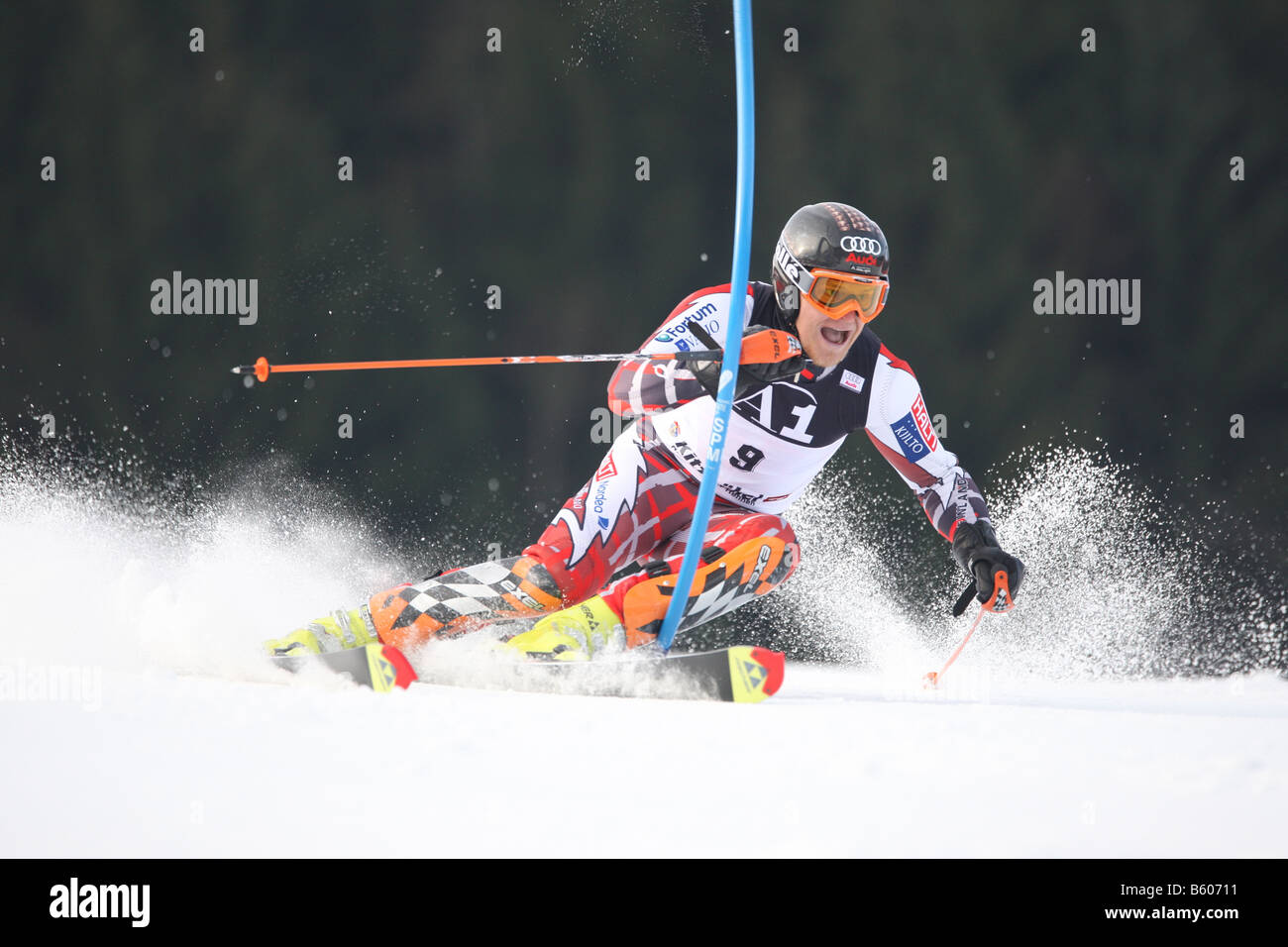 KITZBUHEL AUSTRIA JAN 20 Kalle Palander FIN competing in the Audi FIS