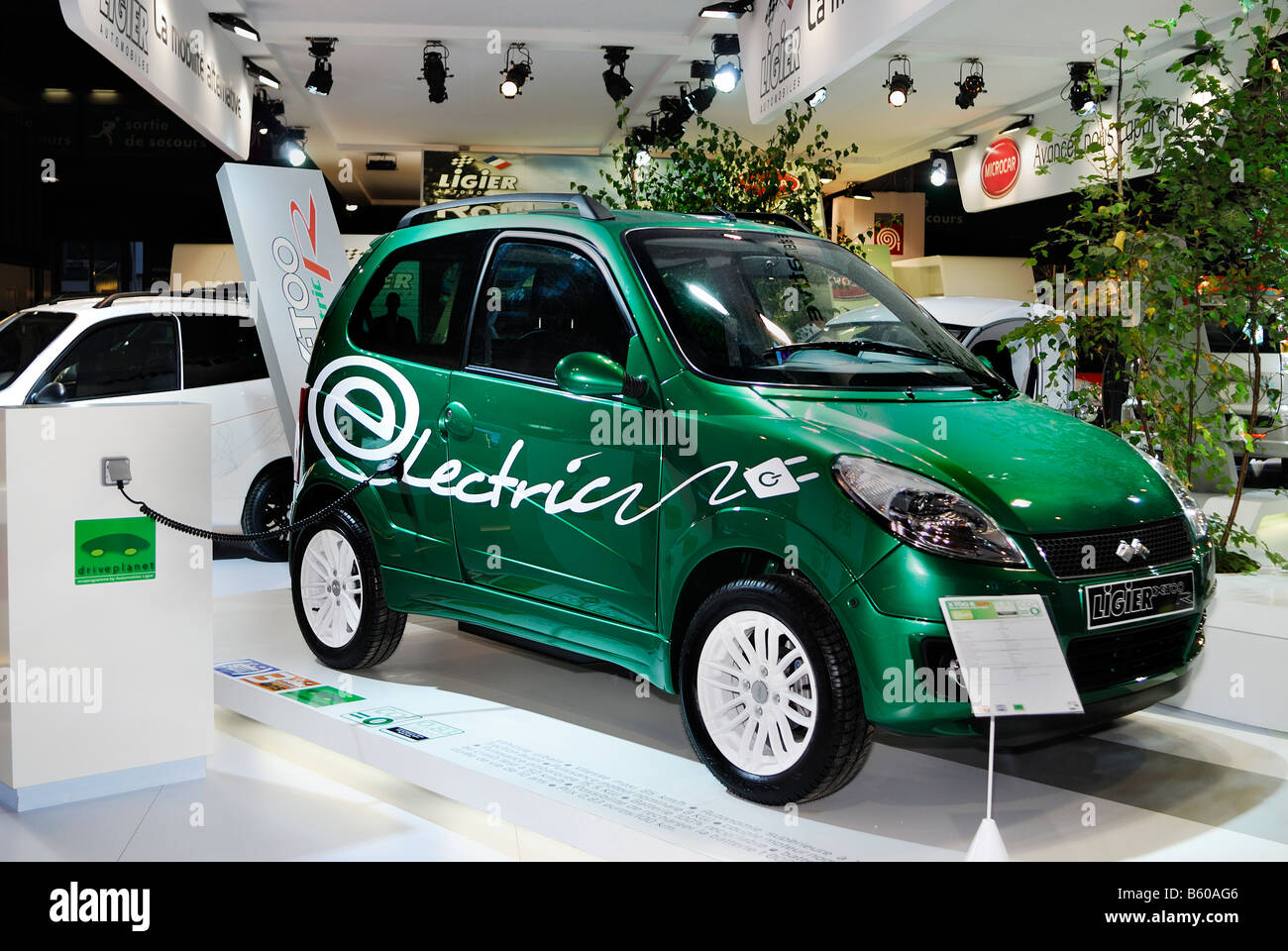 Paris France, French Electric Car Microcar Model 2009 &quot;X TOO R&quot; by Stock Photo - Alamy