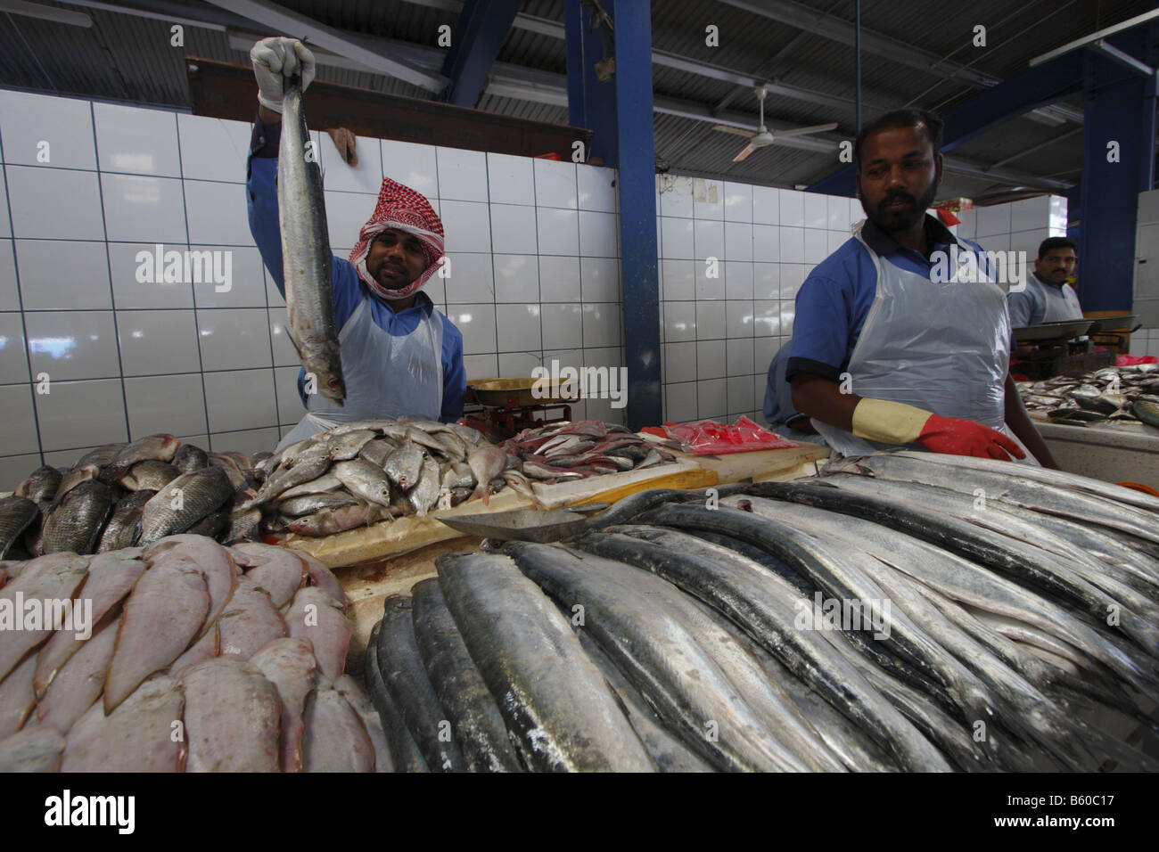FISH MARKET IN DEIRA, DUBAI Stock Photo Alamy