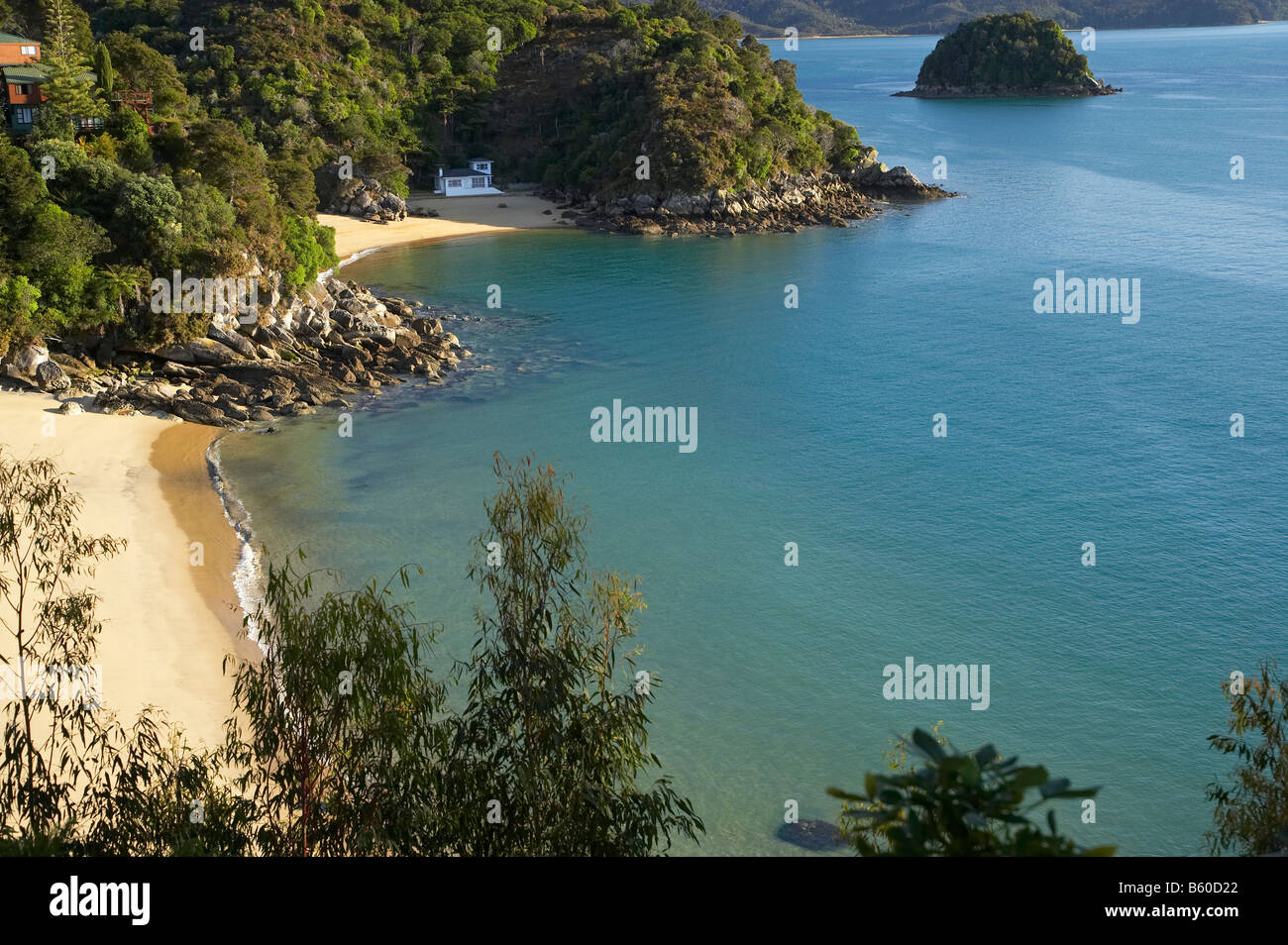 Breaker Bay and Honeymoon Bay Kaiteriteri Nelson Region South Island