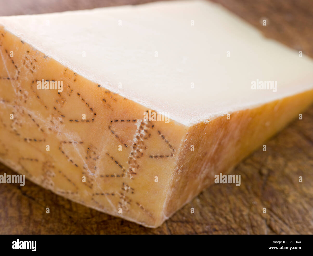 Wedge of Parmesan Cheese Stock Photo Alamy