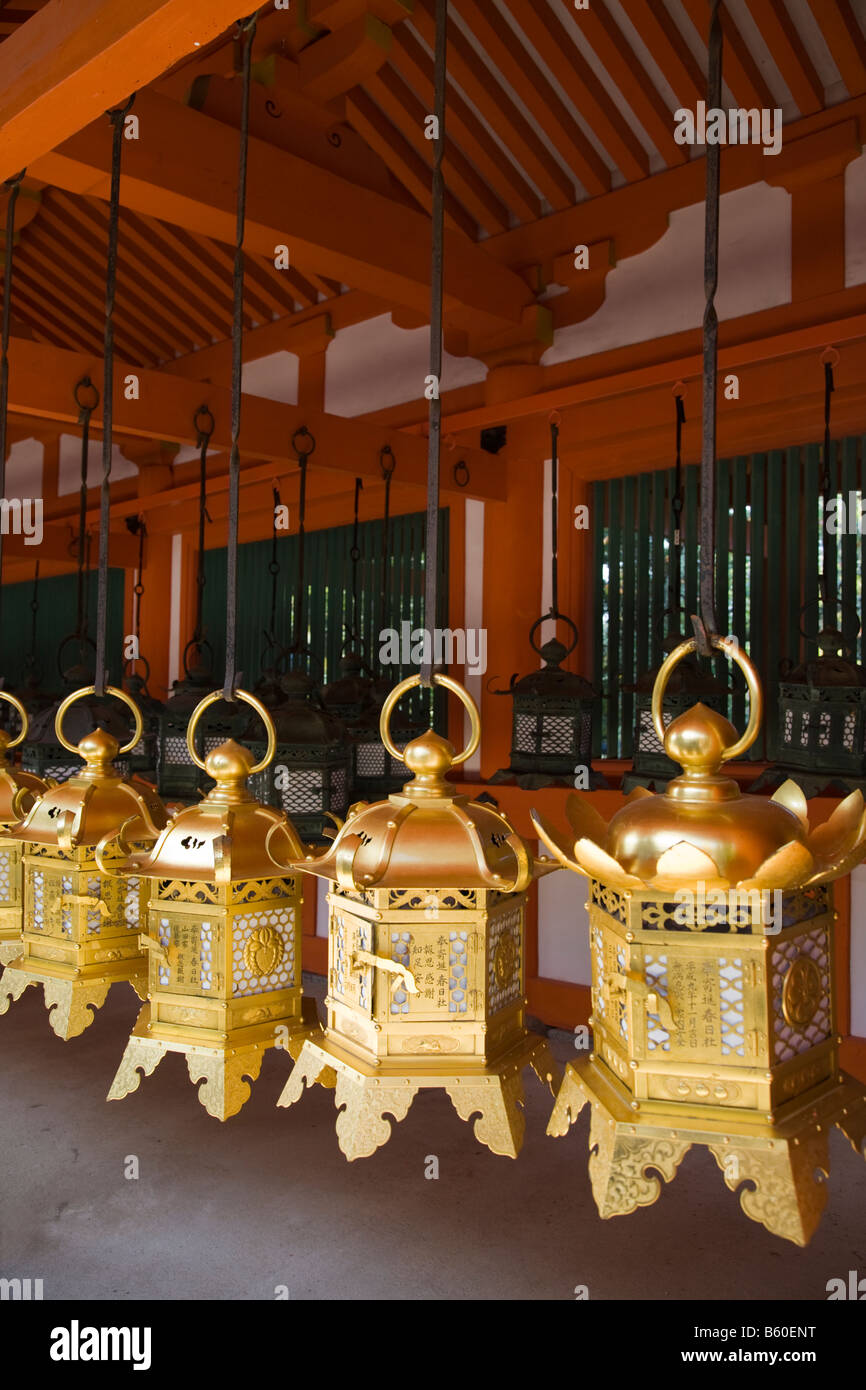 Kasuga Shrine Lanterns Stock Photo