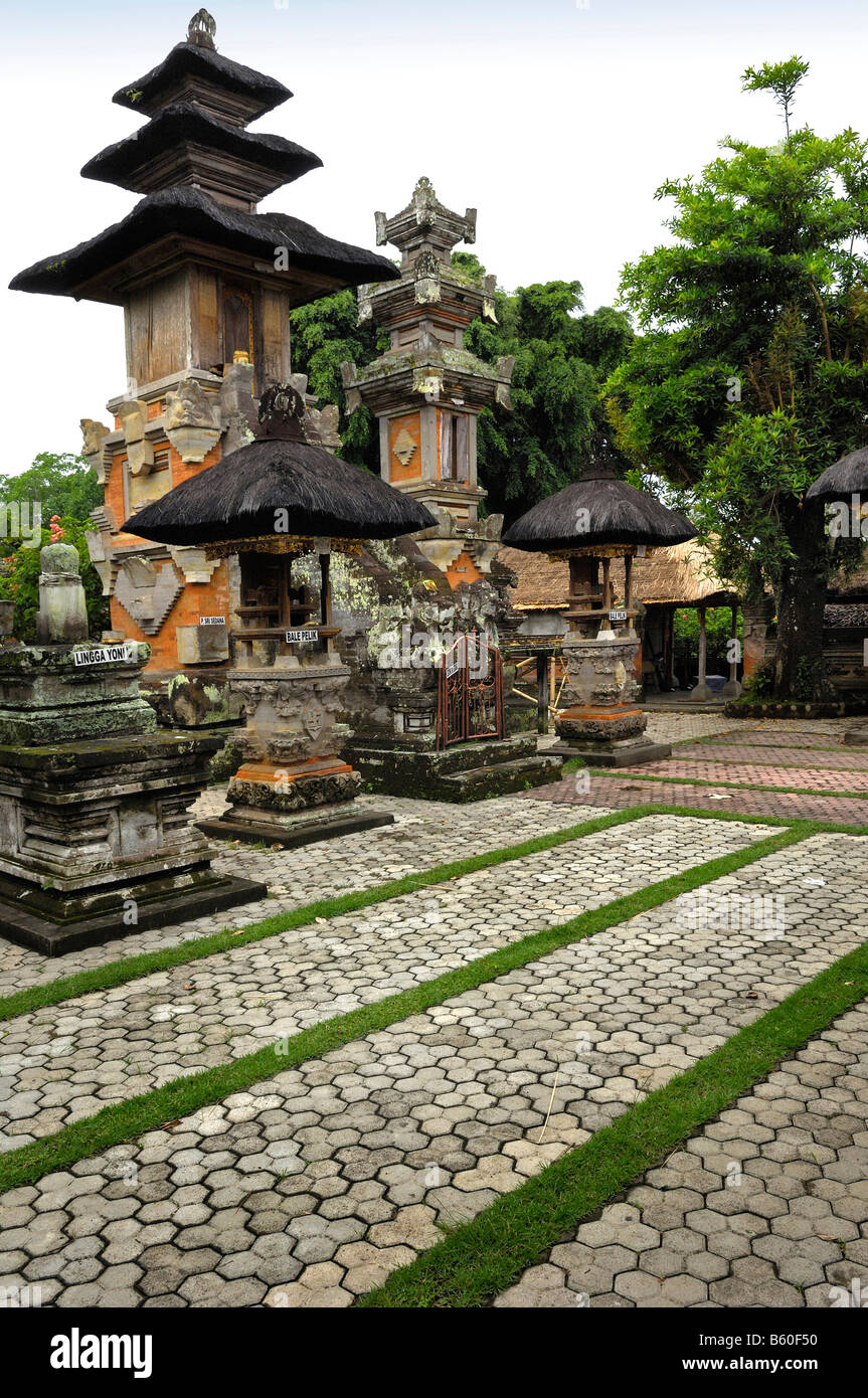 Pura, temple, Samuan Tiga near Bedulu-Ubud, Bali, Indonesia, Southeast Asia Stock Photo