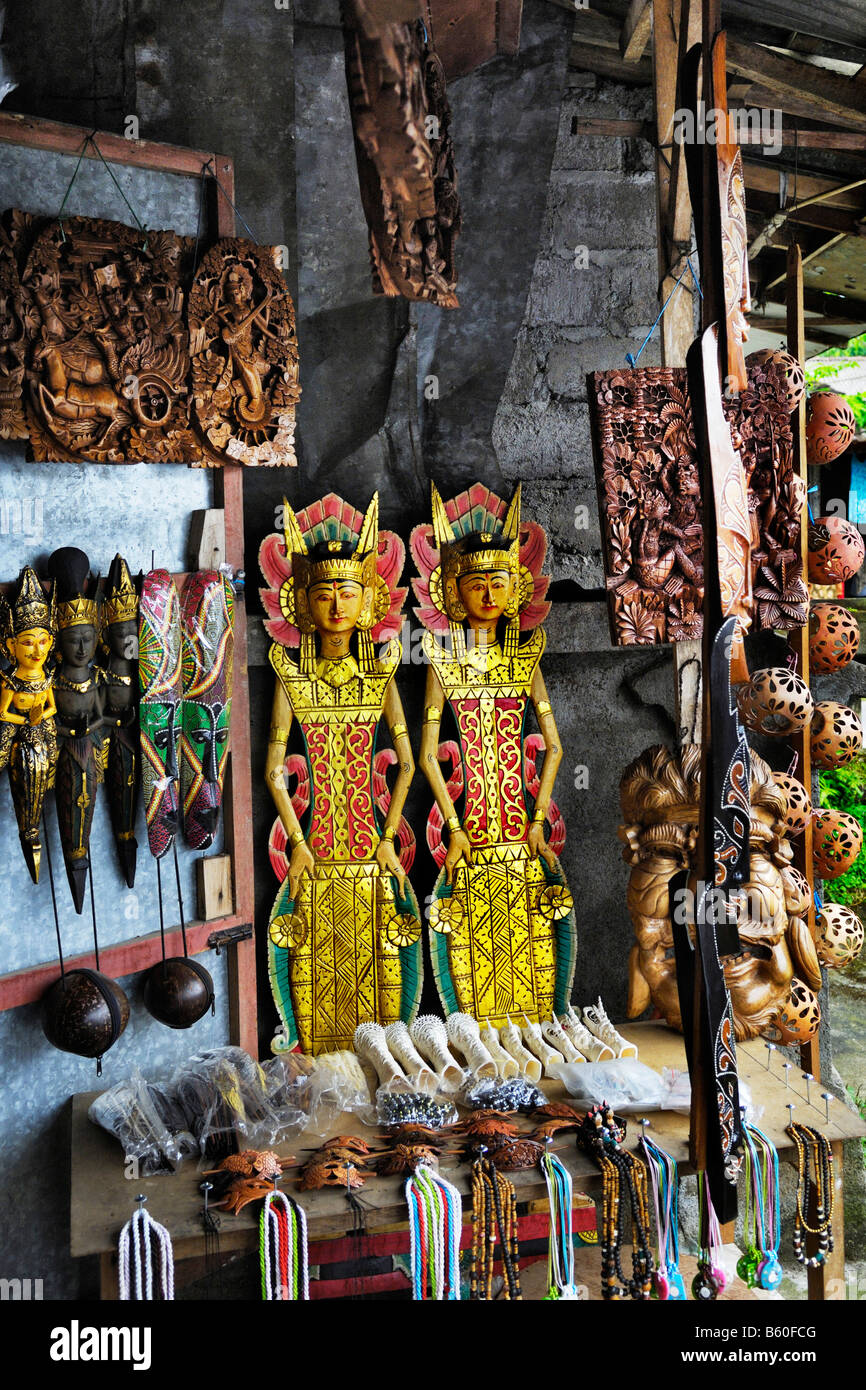 Souvenirs Near Ubud, Bali, Indonesia, Southeast Asia Stock Photo - Alamy