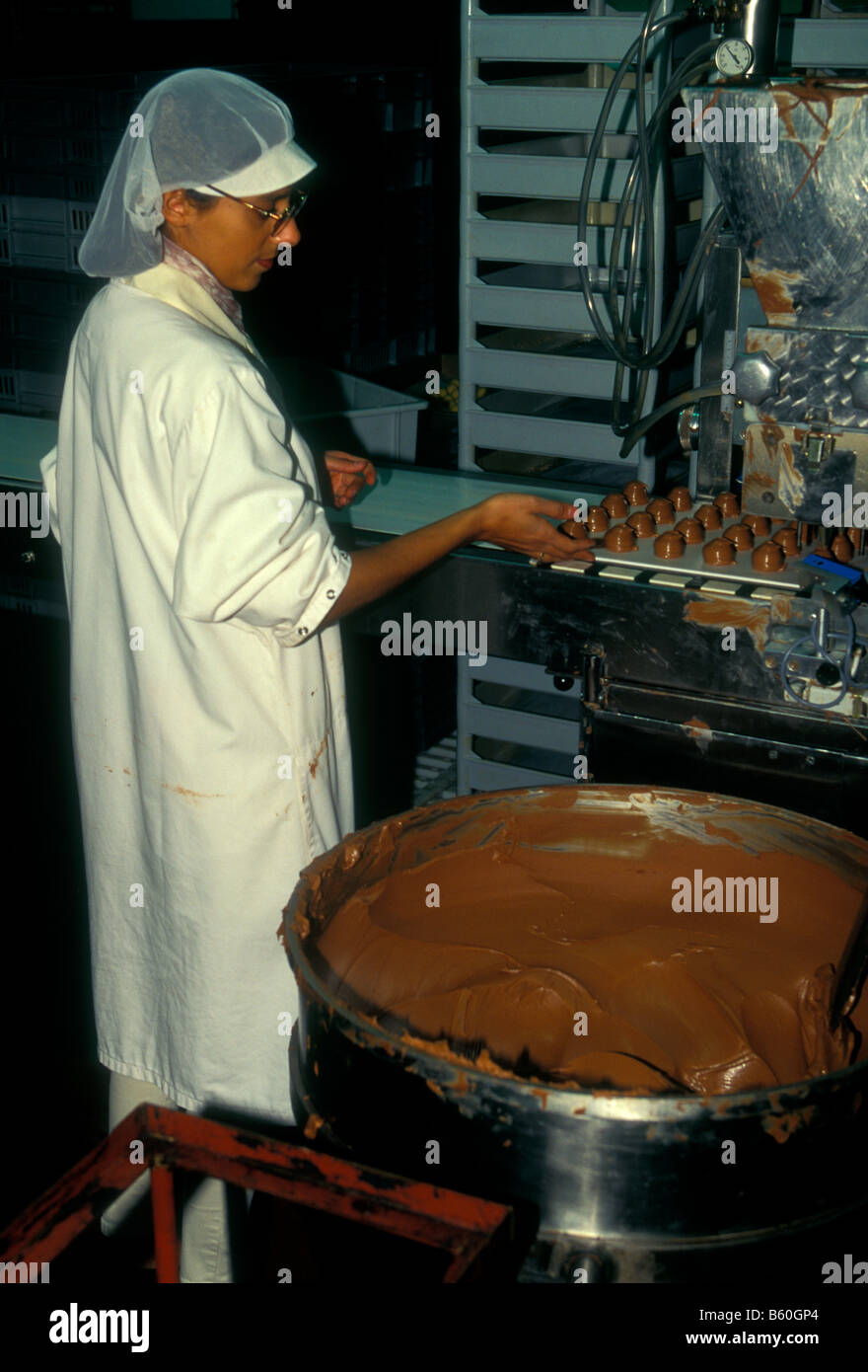 Belgian people adult woman female employee at work worker working at