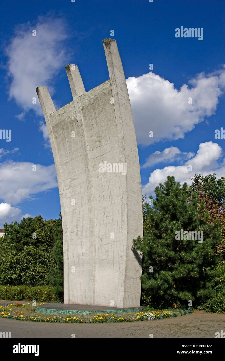 Airlift memorial at Tempelhof Airport, Berlin Stock Photo