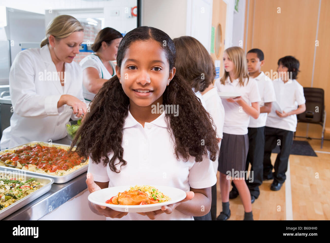 Cafeteria food line hires stock photography and images Alamy