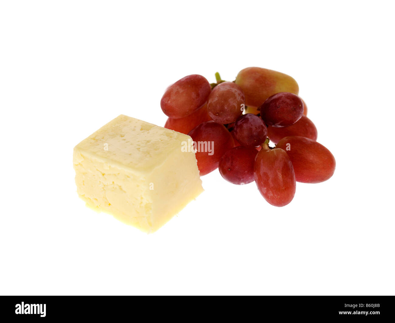 Cheese and Grapes Stock Photo Alamy