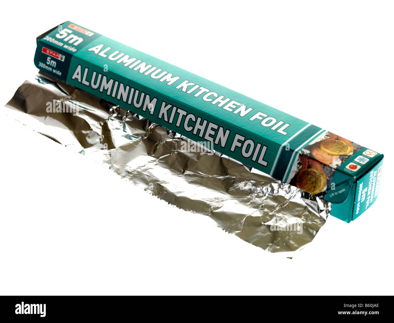 Aluminium Baking Foil Stock Photo Alamy