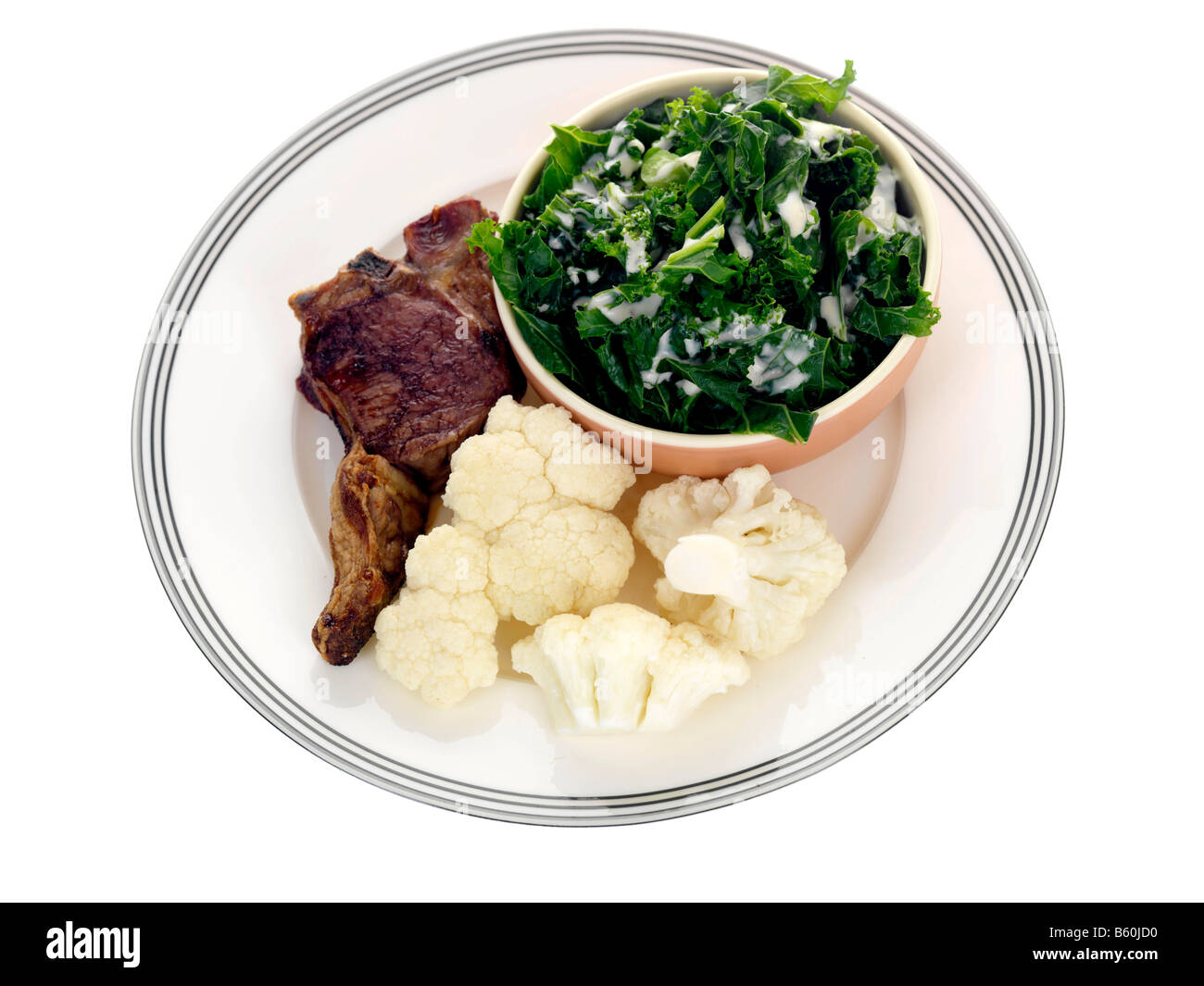 Grilled Lamb Chop Stock Photo - Alamy