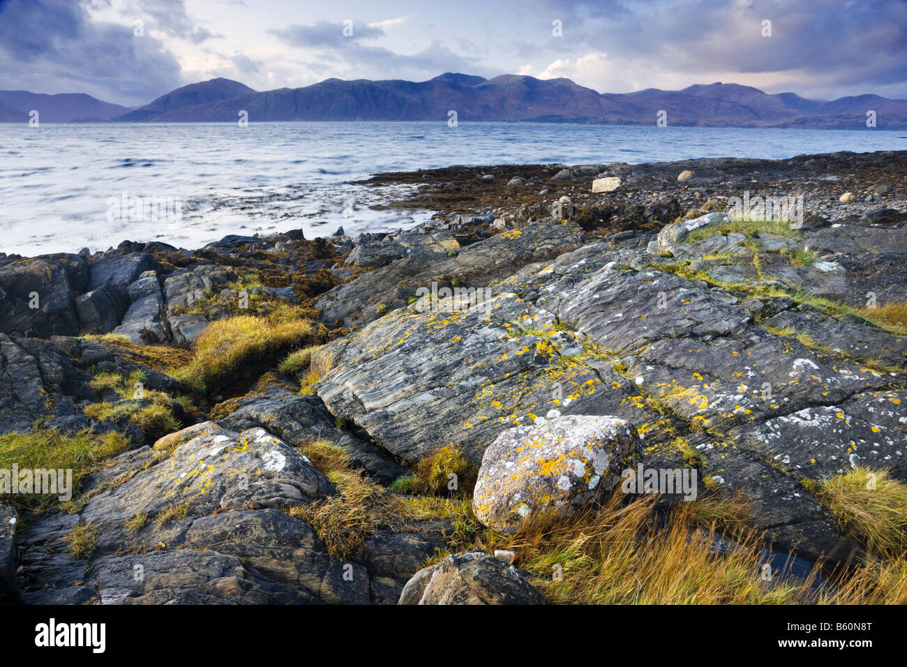 Loch Linnhe from north of Appin, Scotland, UK Stock Photo