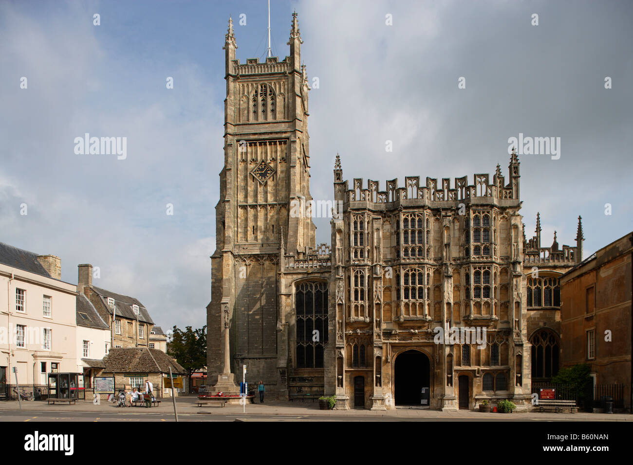 Cirencester Church of St John the Baptist one of the largest of the wool churches