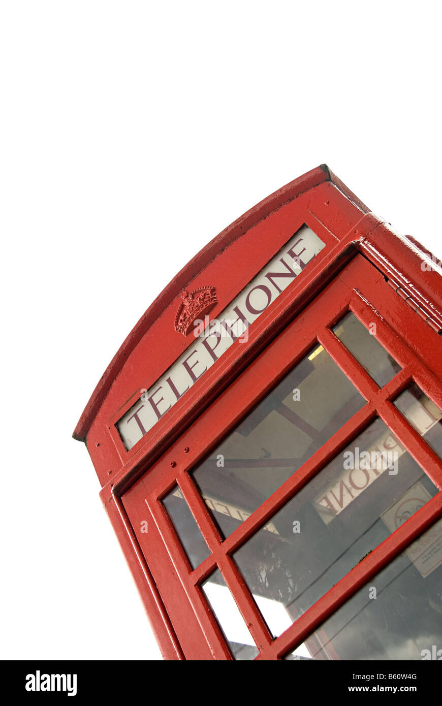 a red telephone box on stratford upon avon Stock Photo Alamy