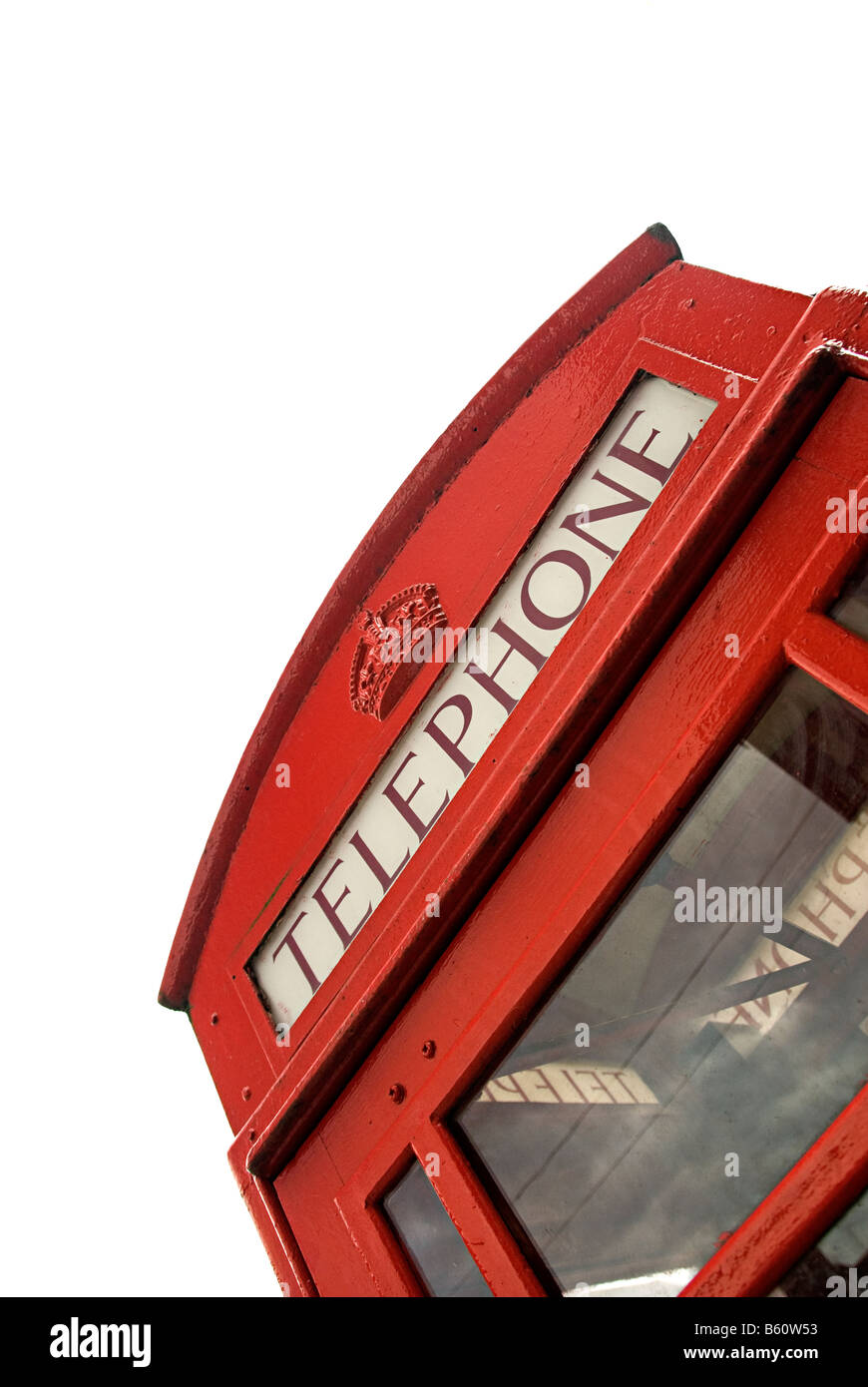 a red telephone box on stratford upon avon Stock Photo Alamy
