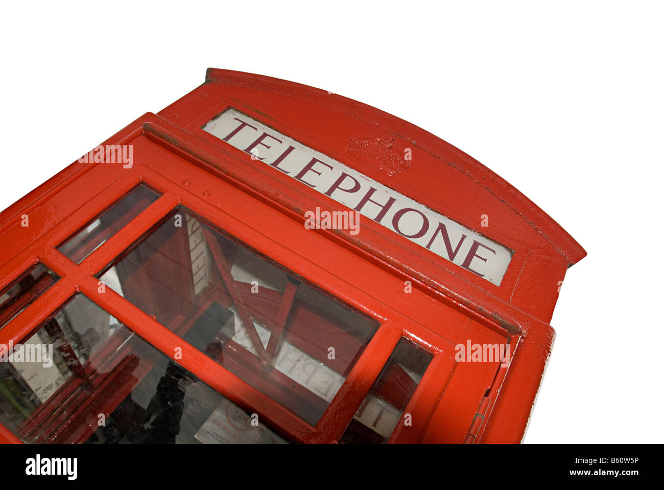 a red telephone box on stratford upon avon Stock Photo Alamy