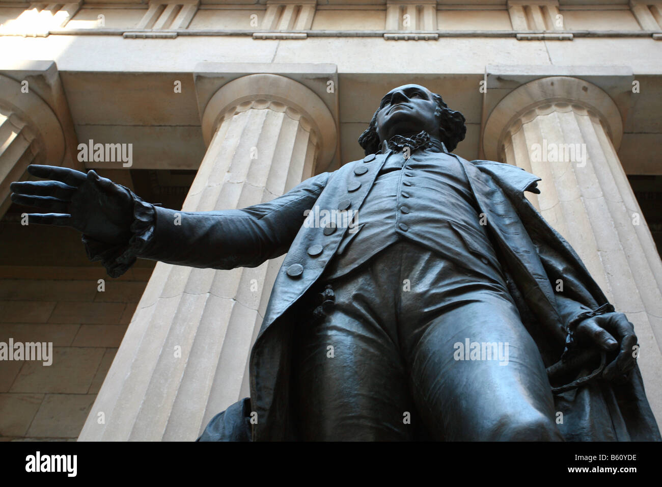 Washington Statue in front of Federal Hall, Wall Street