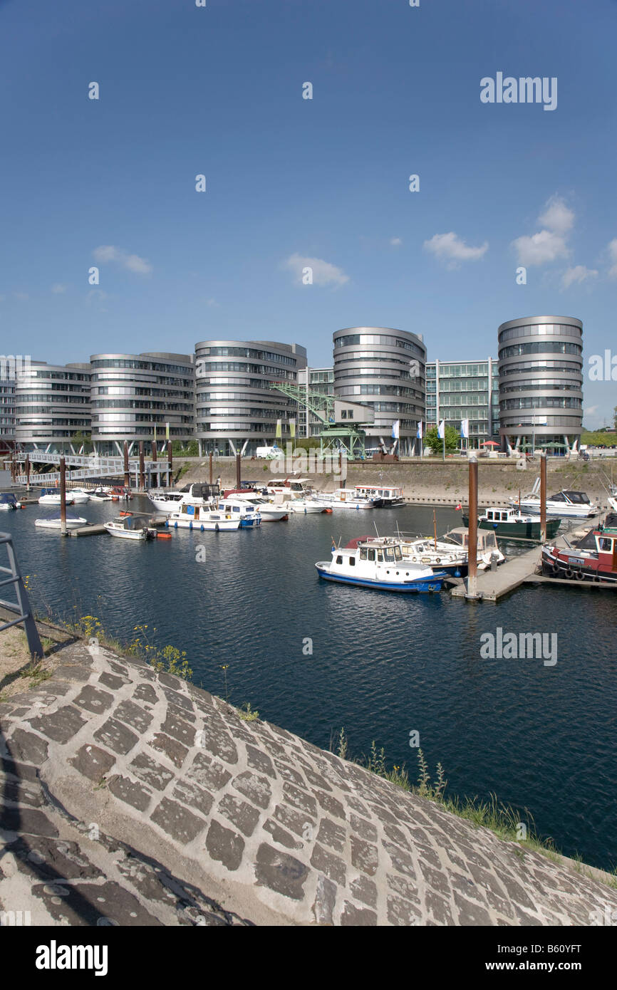Sailboat marina, office complex "Five Boats", designed by the architect
