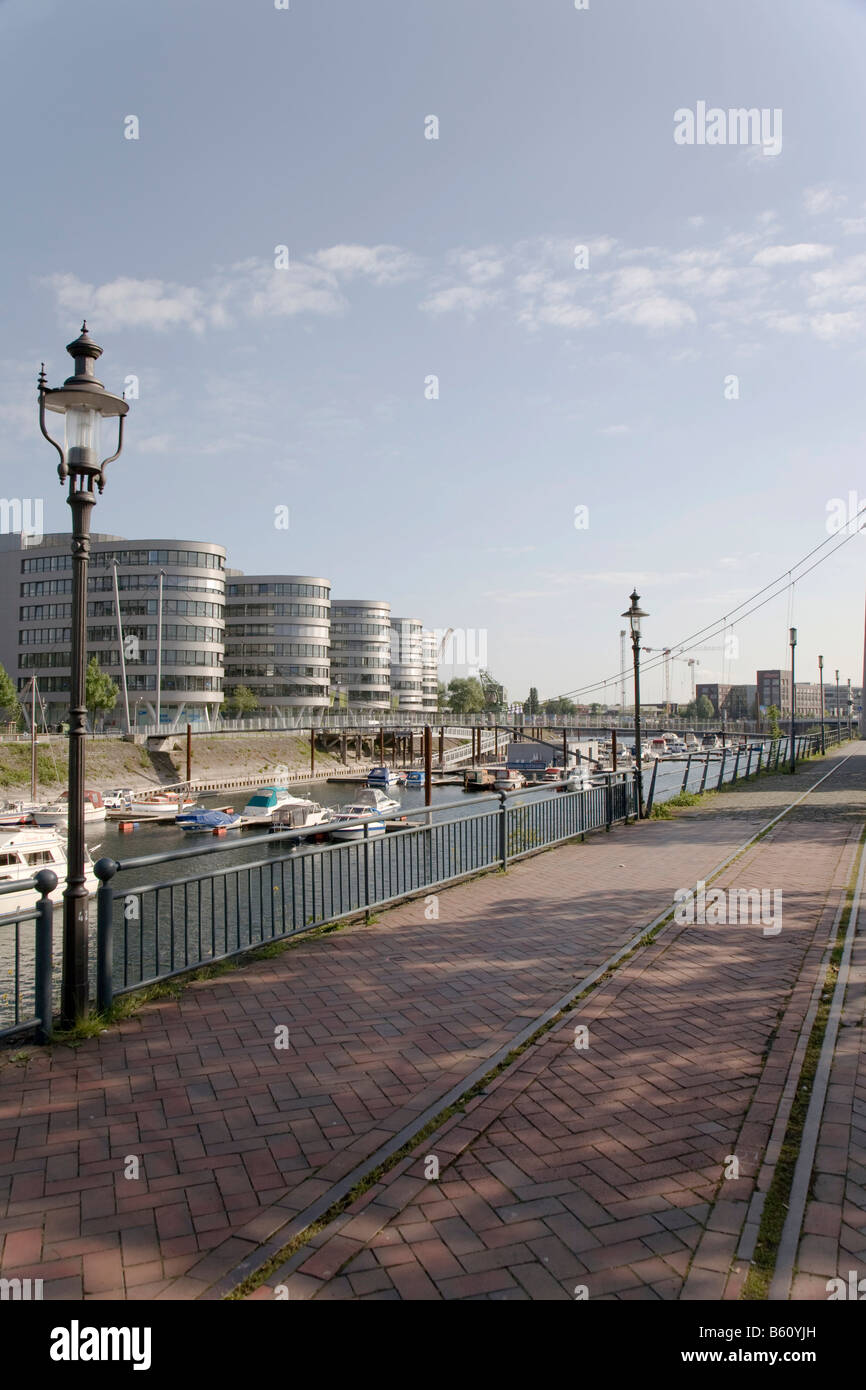 Sailboat marina, office complex "Five Boats", designed by the architect