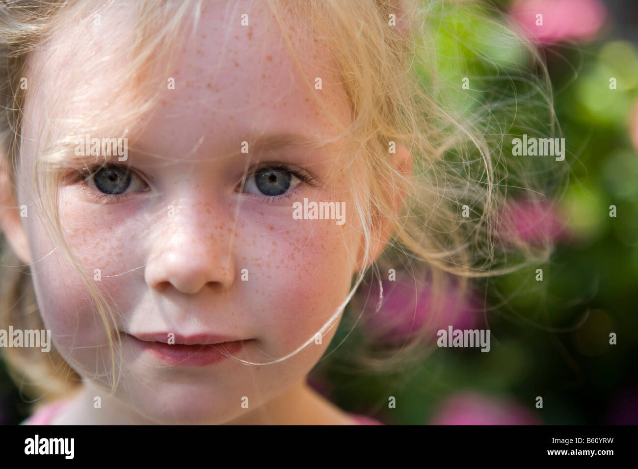 Girl 10 years old freckles hires stock photography and images Alamy