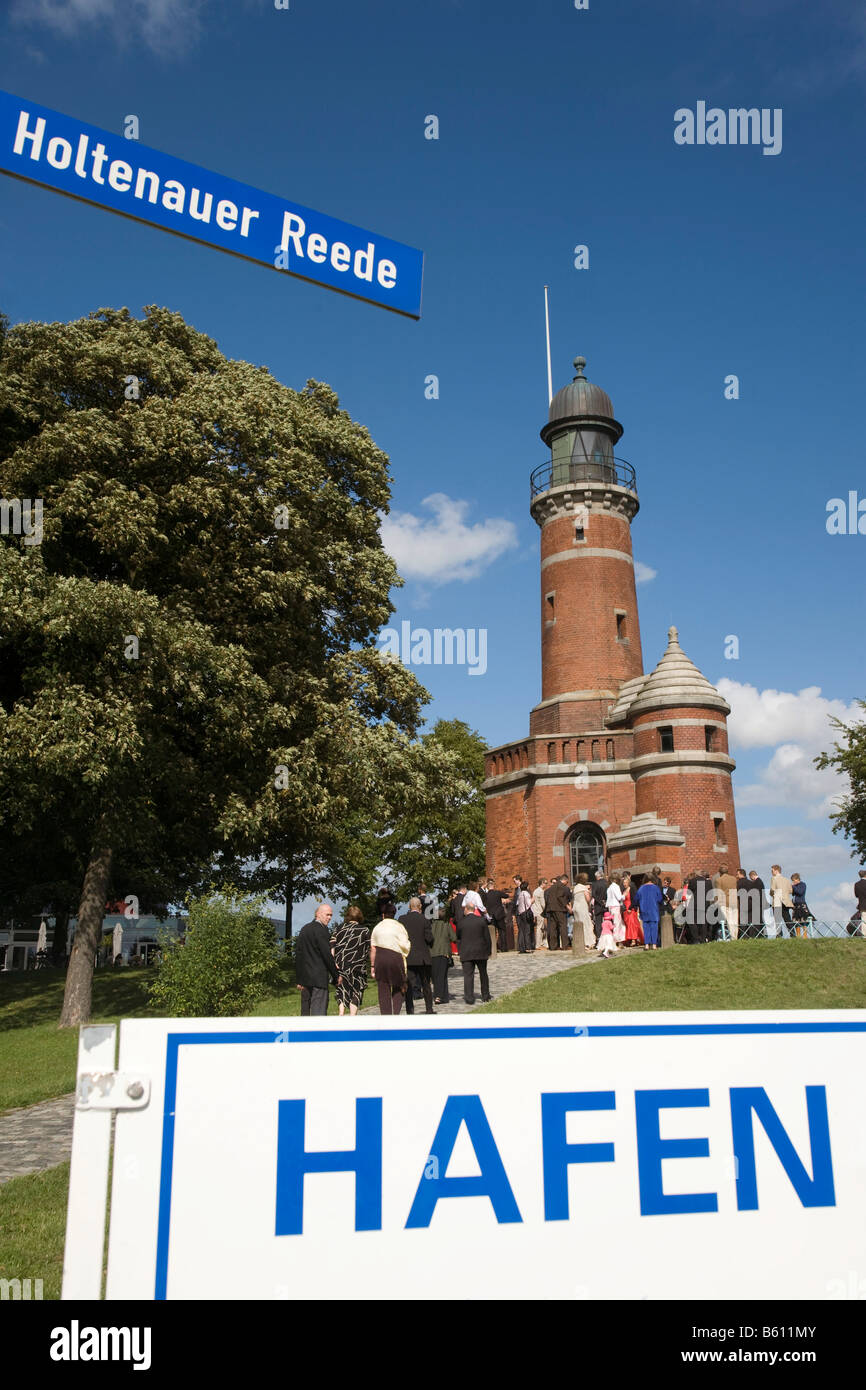 Holtenauer leuchtturm hi res stock photography and images Alamy