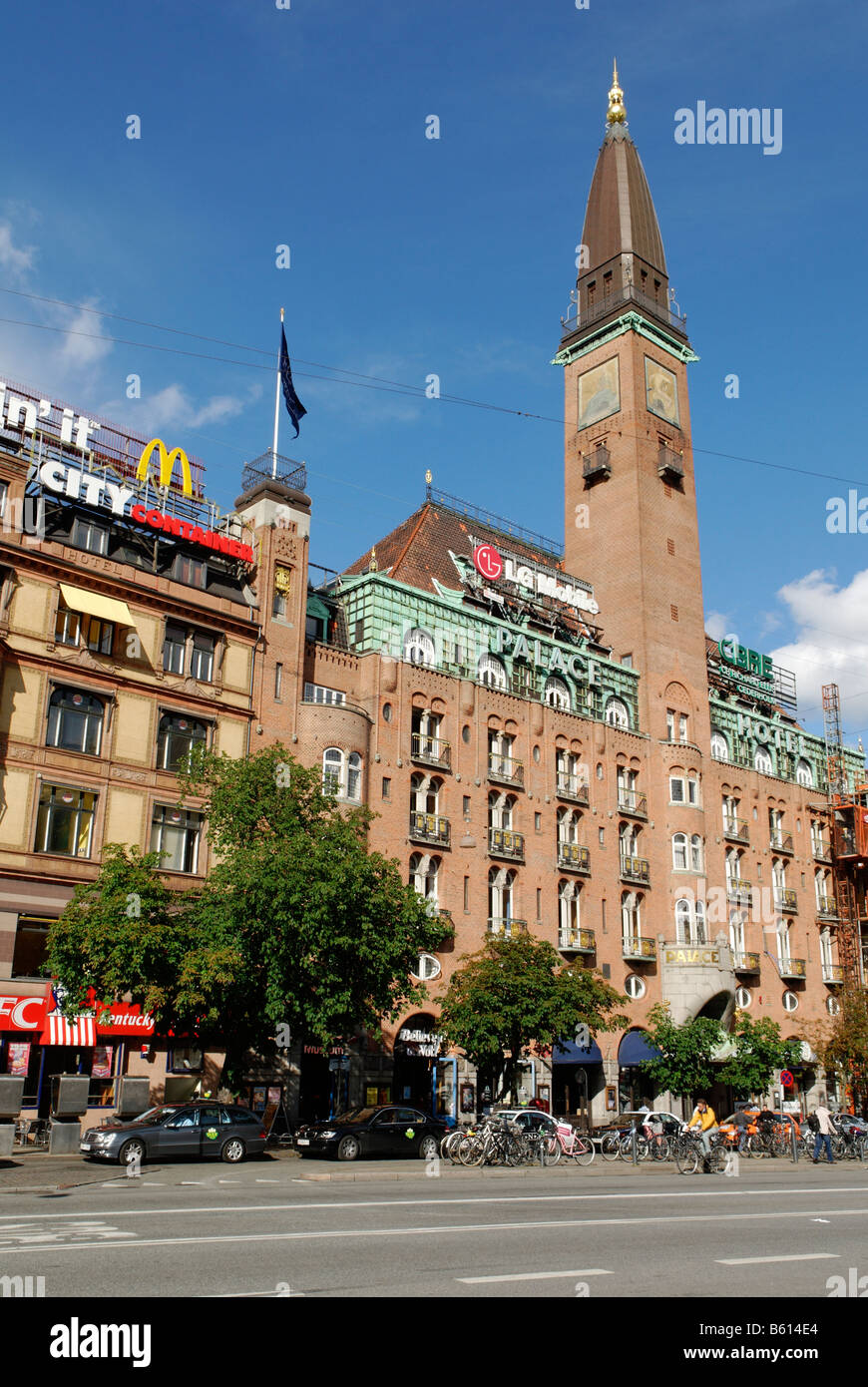 Hotel Palace on the Town Hall square, Radhus Pladsen, Copenhagen