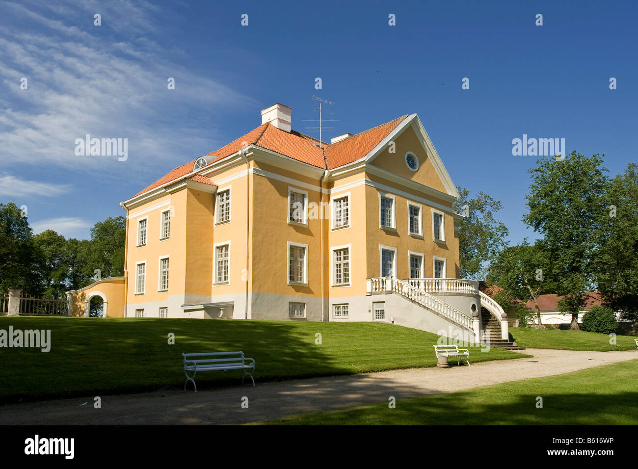 Palmse Manor, Lahemaa, Estonia, Baltic States, Northeast Europe Stock Photo