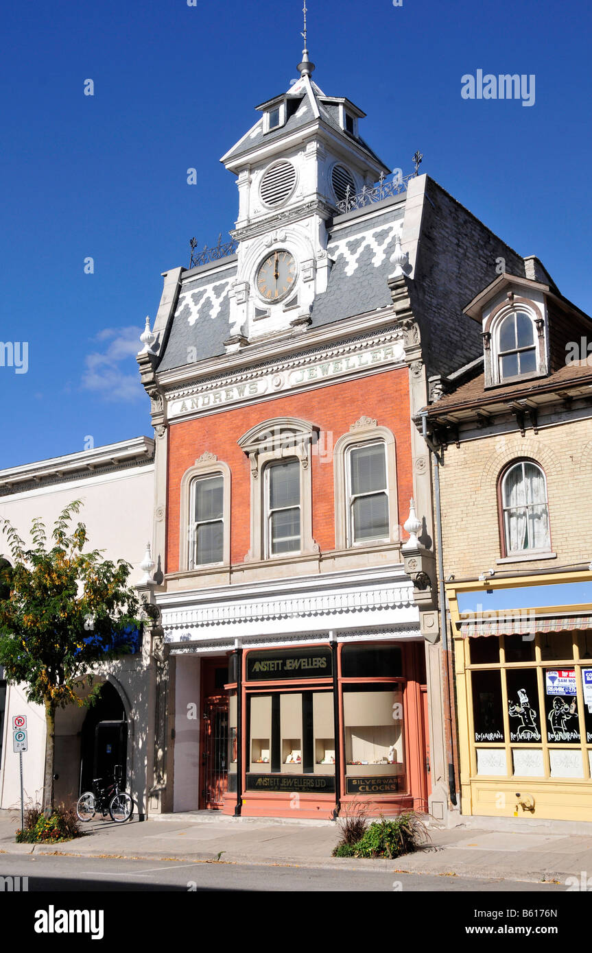 Historic architecture in The small city of St Mary s Ontario Canada Stock Photo