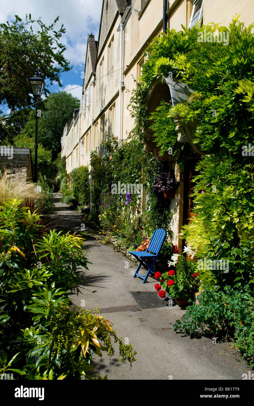 Houses of Middle Rank Bradford on Avon Stock Photo Alamy