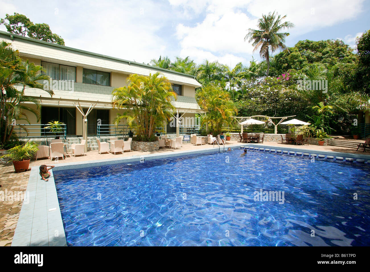 Hotel Swimming Pool Port Moresby Papua New Guinea - 