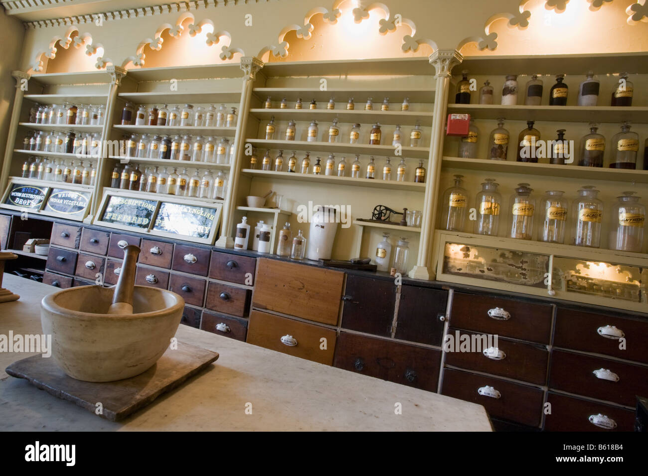 Stabler Leadbeater Apothecary Museum Old Town Alexandria Virginia Stock