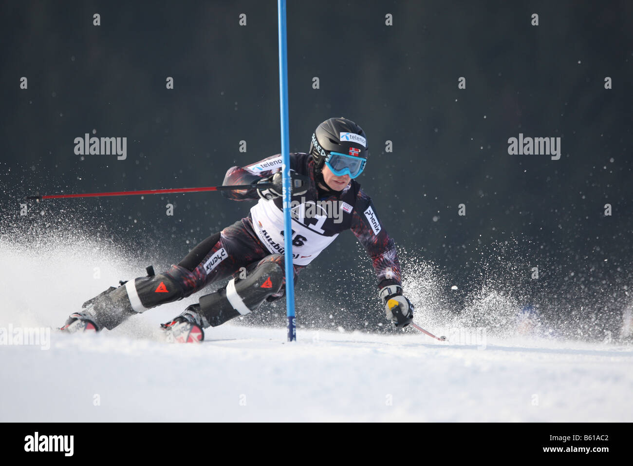 KITZBUHEL AUSTRIA JAN 20 KARLSEN Truls Ove NOR competing in the Audi