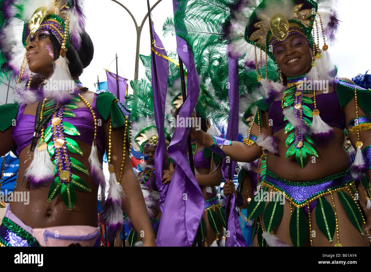 Caribbean carnival festival Montreal Quebec Canada Stock Photo