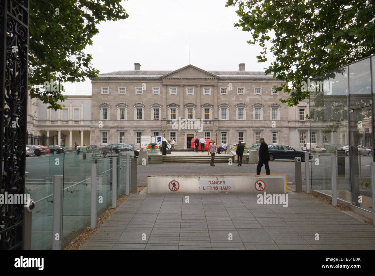 Leinster house security hires stock photography and images Alamy
