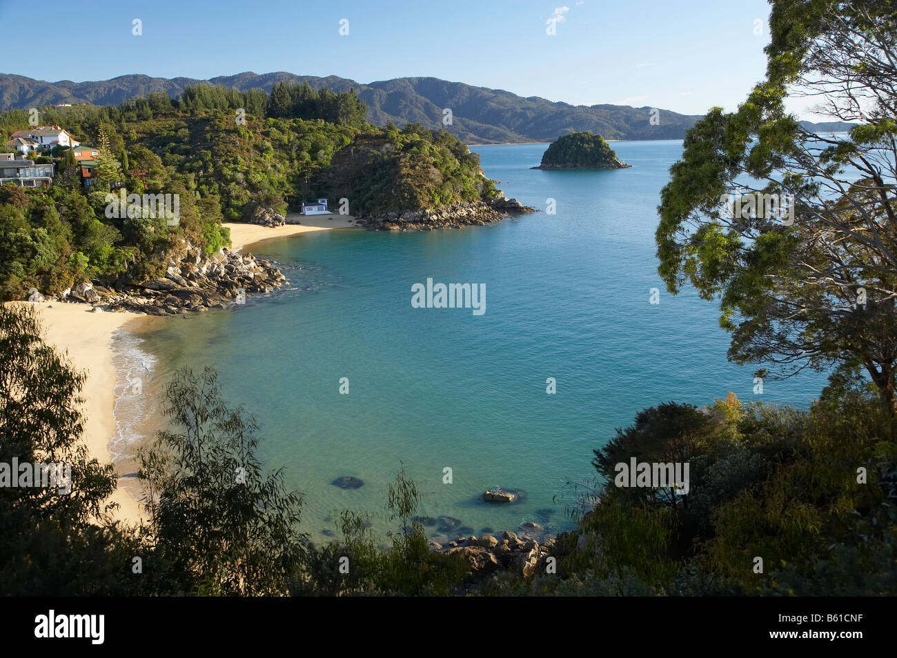 Breaker Bay and Honeymoon Bay Kaiteriteri Nelson Region South Island
