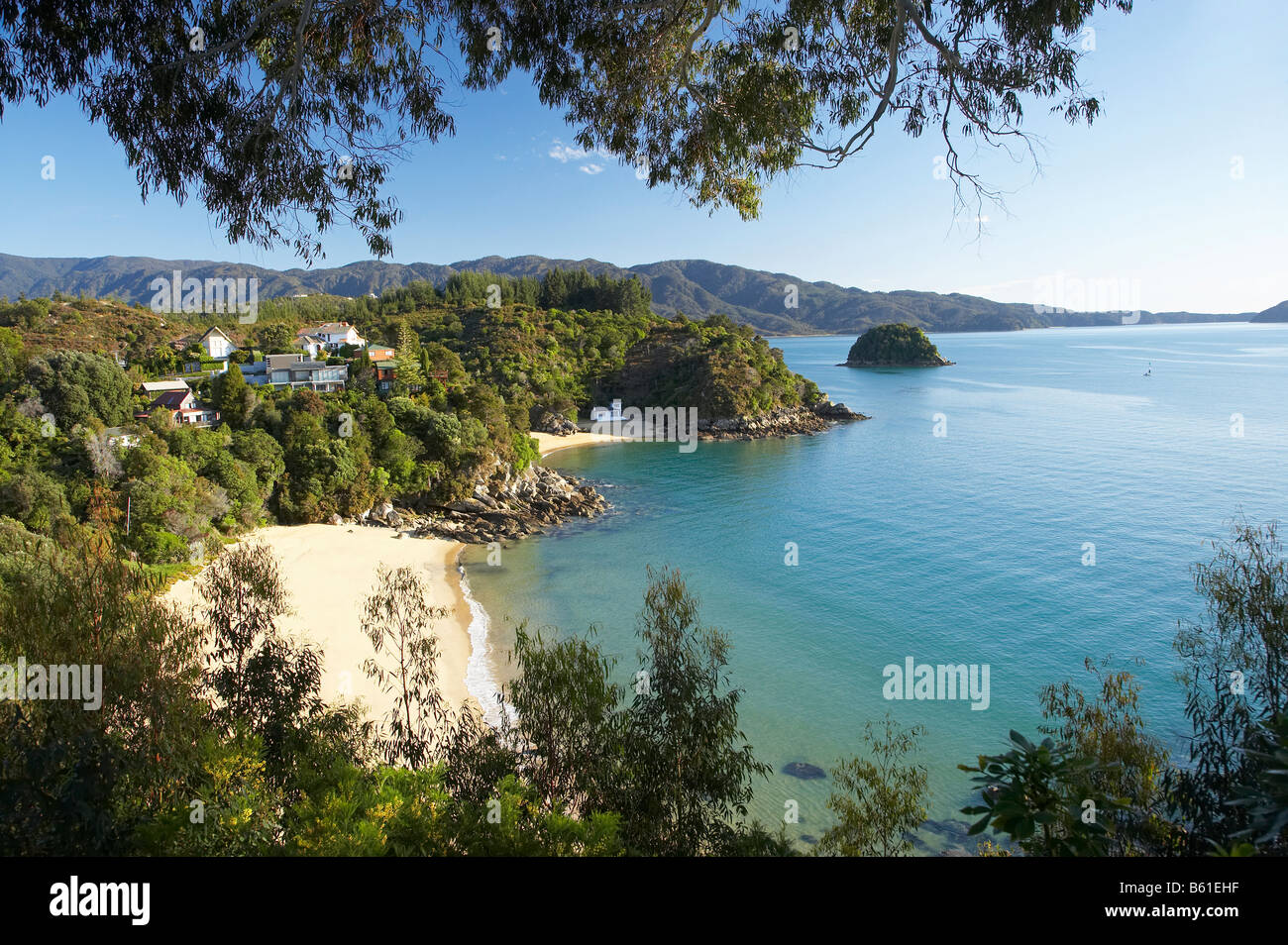 Breaker Bay and Honeymoon Bay Kaiteriteri Nelson Region South Island