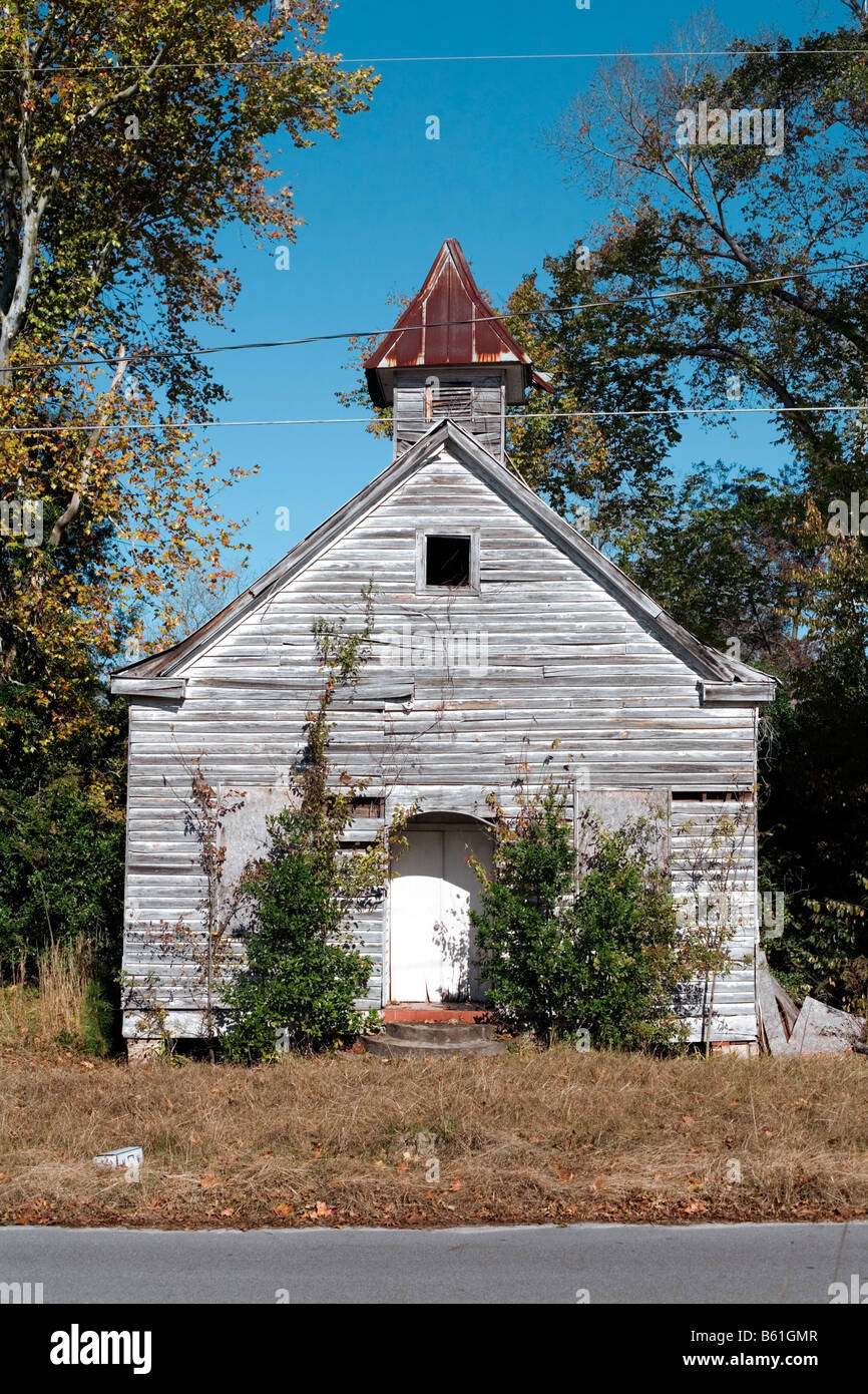 Wooden church in Brunson, South Carolina Stock Photo Alamy